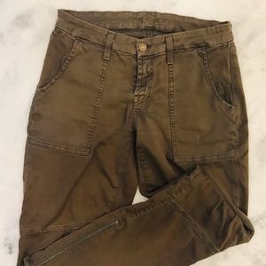 7 for all Mankind Skinny Cargo Pants in olive